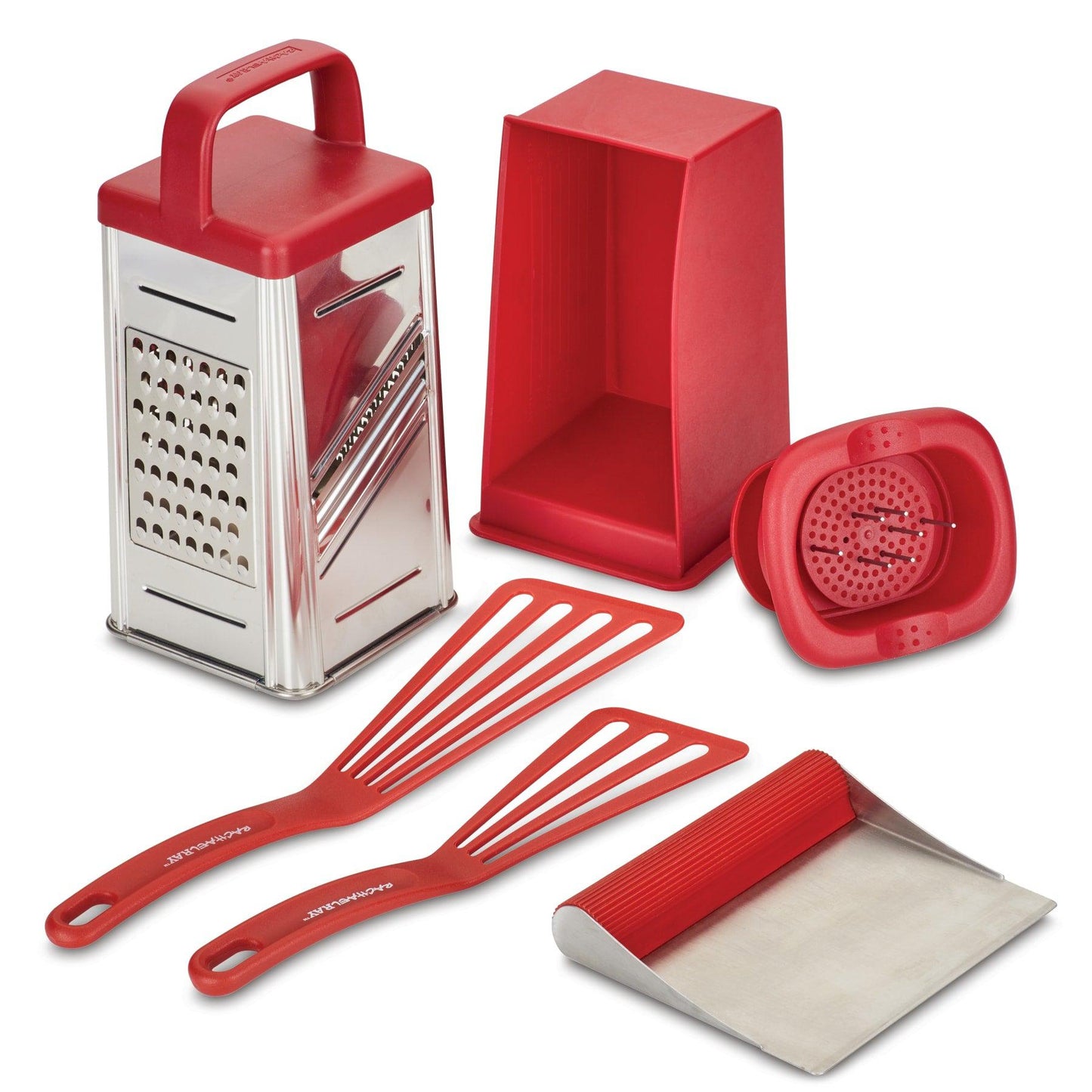 6-Piece Box Grater, Bench Scrape and Tool Set