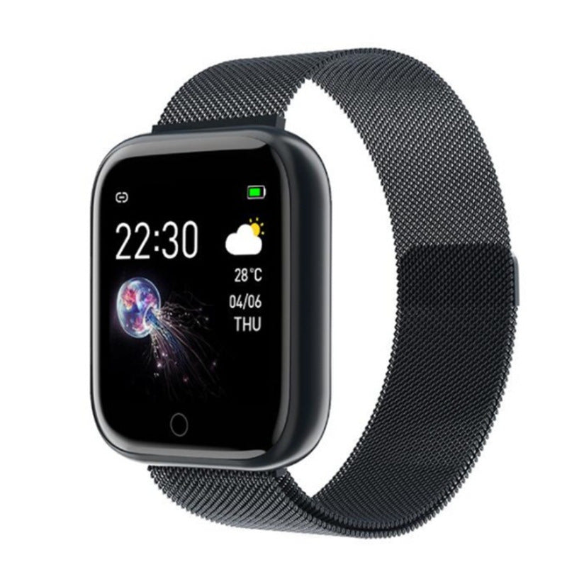 Compatible with Apple , Smart Bracelet Sports Pedometer Blood Pressure Heart Rate Sleep Detection Bluetooth Watch