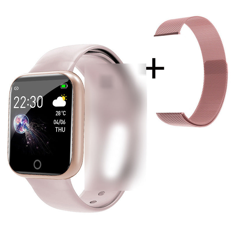 Compatible with Apple , Smart Bracelet Sports Pedometer Blood Pressure Heart Rate Sleep Detection Bluetooth Watch