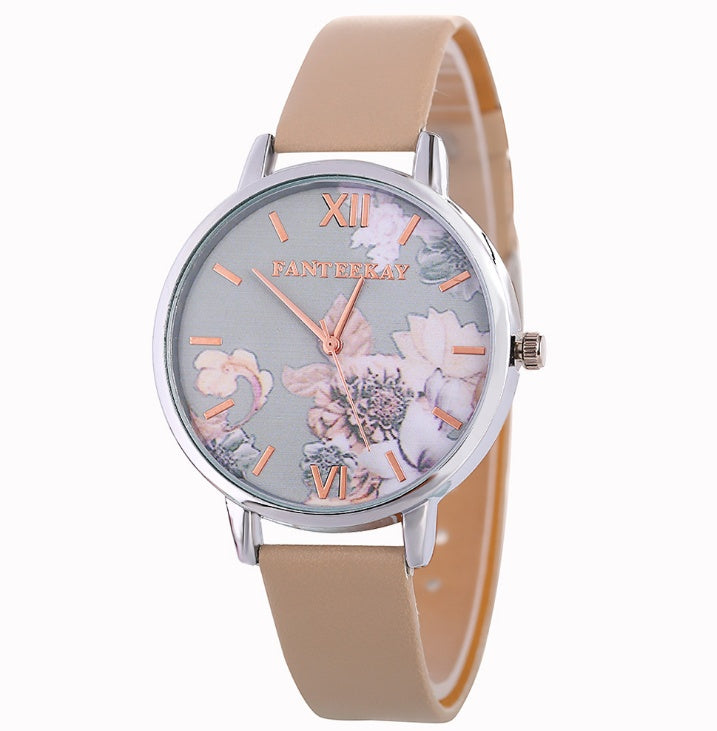 Women's Quartz Watches Major Brand Huawa Belt Quickly Sells Wish Source Broken Flower Watches