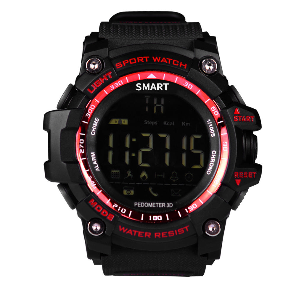 EX16 Water Depth Of The Two-year Standby Smart Sports Wristbands Student Electronic Watch Pedometer QQ WeChat Alerts